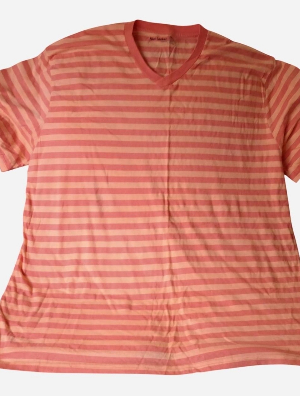 Foot Locker Horizontal Orange Stripes T-shirt 3XL